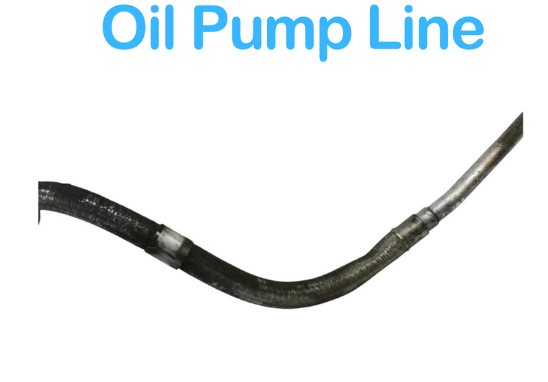 Load image into Gallery viewer, 05-07 Maserati Quattroporte M139 F1 Engine Heat Exchanger Oil Pump Line OEM
