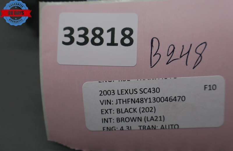 Load image into Gallery viewer, 02-08 Lexus SC430 Convertible Top Roof Control Module Unit 89720-24010 OEM
