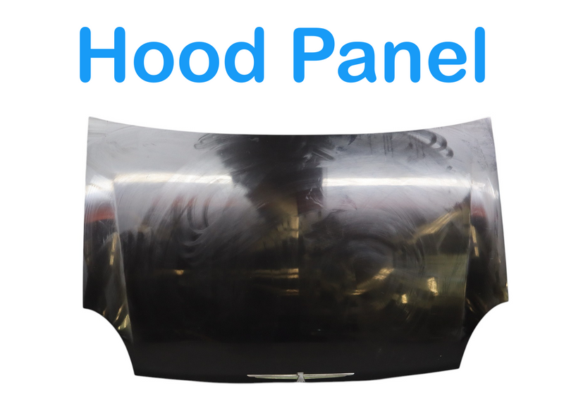 Load image into Gallery viewer, 02-05 Ford Thunderbird Hood Bonnet Panel Assembly Black 1W637640110ASY OEM
