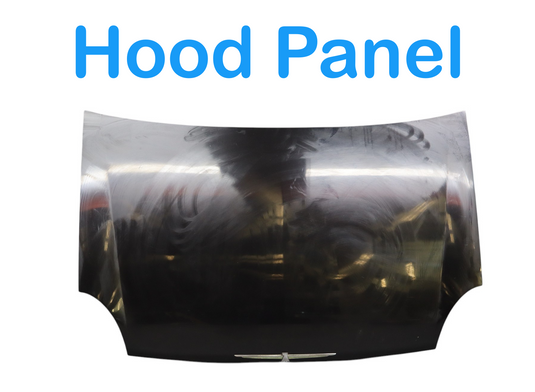 02-05 Ford Thunderbird Hood Bonnet Panel Assembly Black 1W637640110ASY OEM