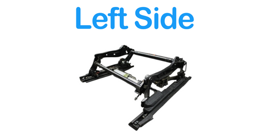 11-17 Audi A8 Quattro Front Left Side Lower Seat Track Frame Rail w/ Moter Oem