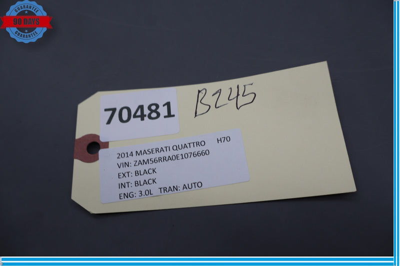 Load image into Gallery viewer, 14-20 Maserati Quattroporte Front Left Side A Pillar Middle Cover Trim Oem
