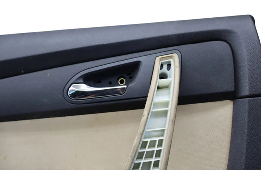 07-12 GMC Acadia Denali Rear Left Driver Side Interior Door Panel Black OEM
