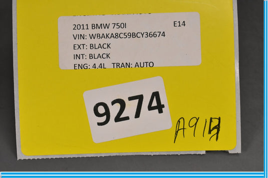 09-15 BMW 750i 750Li Rear Right Antenna Trap Circuit Module Unit Oem
