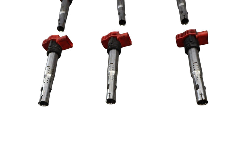 Load image into Gallery viewer, 12-18 Audi A7 TFSI Spark Plug Cap Ignition Coil Set of 6 Pc Oem
