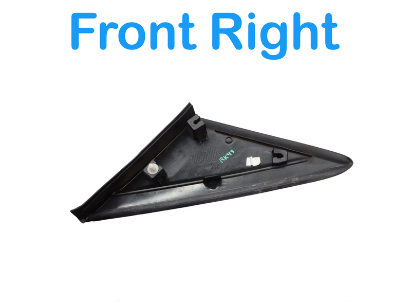 Load image into Gallery viewer, 13-19 Ford Escape Front Right Side Mirror Corner Triangle Cover Trim Oem
