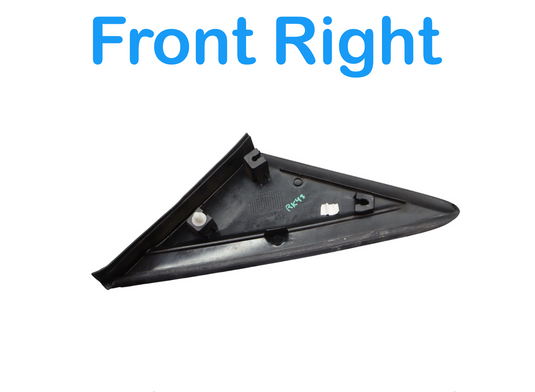 13-19 Ford Escape Front Right Side Mirror Corner Triangle Cover Trim Oem