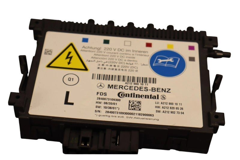 Load image into Gallery viewer, 10-18 Mercedes W218 CLS63 E350 Front Left Seat Dynamic Lumbar Control Module OEM
