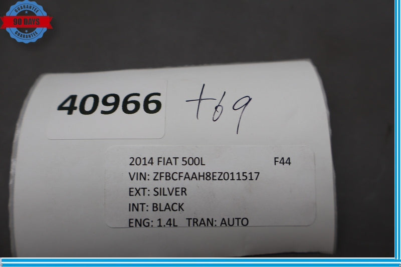 Load image into Gallery viewer, 14-19 Fiat 500L Front Right Passenger Side Door Sill Scuff Plate Cover Black Oem
