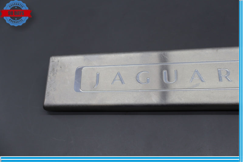 Load image into Gallery viewer, 10-15 Jaguar XJ XJL X351 Rear Left Driver Side Sill Scuff Plate Trim Oem

