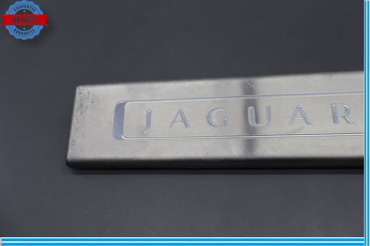 10-15 Jaguar XJ XJL X351 Rear Left Driver Side Sill Scuff Plate Trim Oem