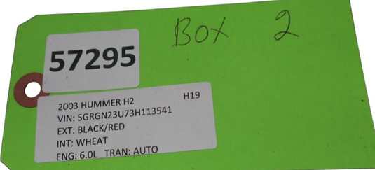 03-07 Hummer H2 Front Dash Dashboard Glove Box Storage Compartment 15707422 Oem