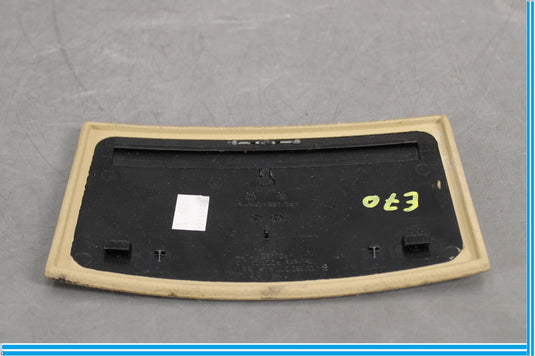 07-09 Mercedes S550 CL550 W221 Center Console Cup Holder Cover Trim Black Oem