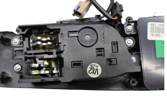 11-16 Hyundai Equus Front Left Interior Door Switch Assembly Wood Trim OEM