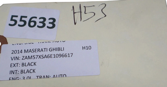 14-21 Maserati Ghibli Front Left Driver Side Exterior Door Handle 670005439 Oem