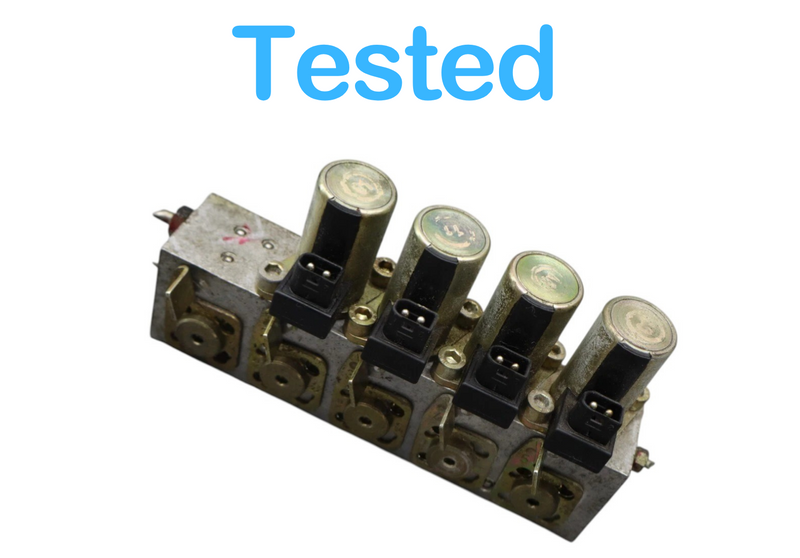 Load image into Gallery viewer, 90-02 Mercedes 500SL R129 SL320 Right Top Hydraulic Valve Block Solenoid Oem
