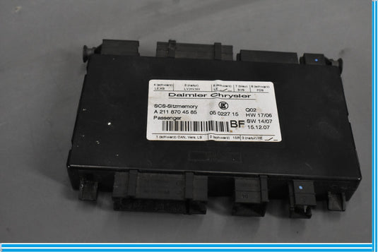 06-12 Mercedes W164 GL500 GL450 Front Right Side Seat Control Module ECU Oem