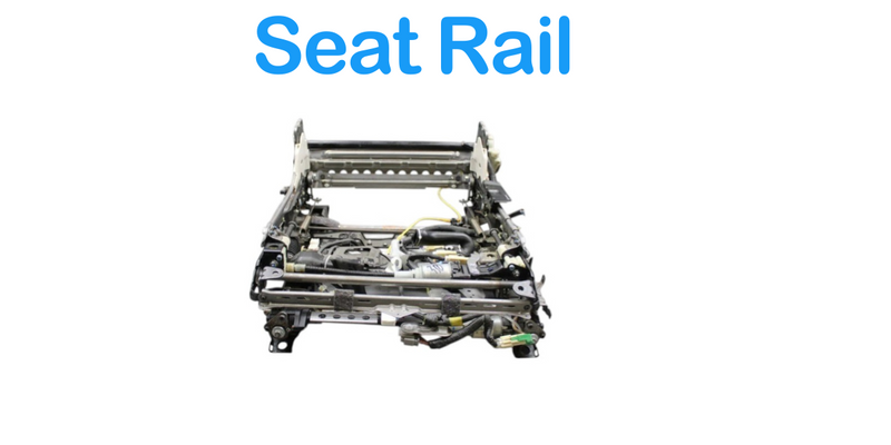 Load image into Gallery viewer, 07-10 Lexus LS460 Front Left Side Lower Seat Rail Track Frame 7202050091 OEM
