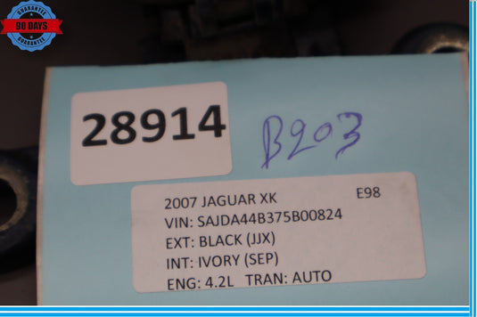 07-15 Jaguar XK XKR Convertible Rear Left Driver Side Trunk Lid Hinge Oem