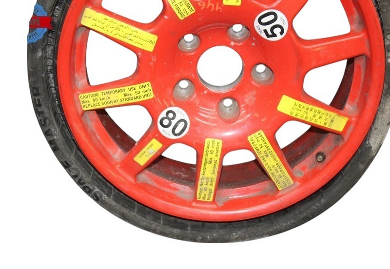 Load image into Gallery viewer, 11-17 Volkswagen Touareg 6.5X18&quot;Spare Tire Alloy Wheel Rim T195/75 R18 106P Oem
