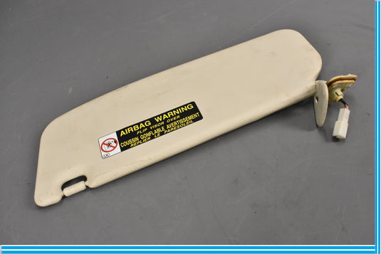 2002 Lexus SC430 Front Right Passenger Side Seat Sun Visor W/ Vanity Mirror Oem