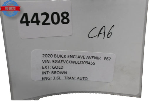 18-24 Buick Enclave Rear Right Side Lower Suspension Control Arm 84354706 Oem