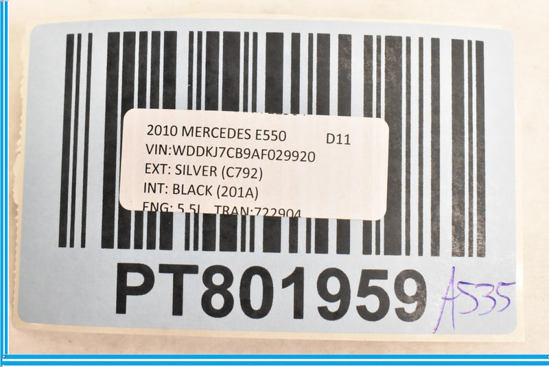 Load image into Gallery viewer, 2010 MERCEDES BENZ C300 (W204) FRONT / REAR - PASSENGER WINDOW SWITCH (BLACK)
