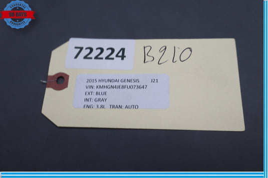 15-20 Hyundai Genesis G80 Right Side Seat Occupant Detection Sensor Module Oem