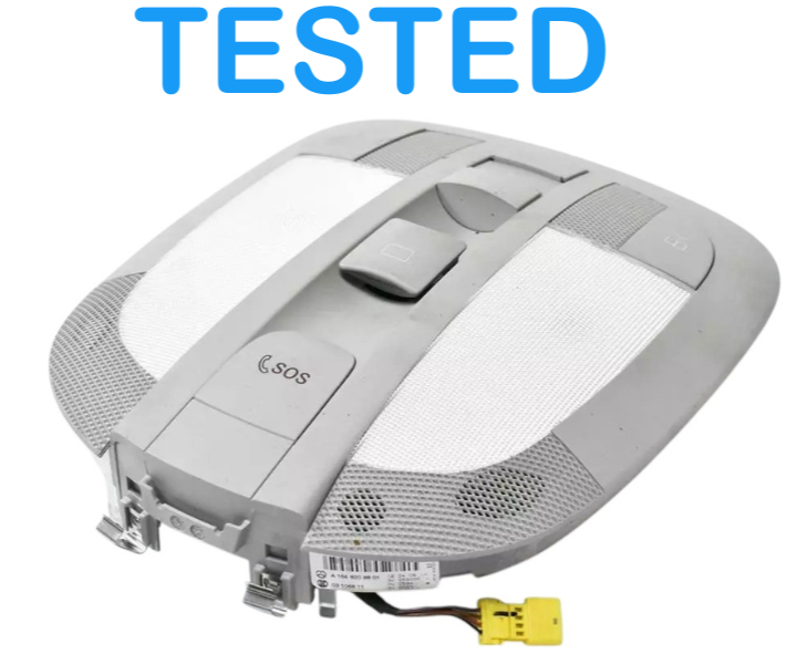 Load image into Gallery viewer, 06-13 Mercedes W164 ML500 GL450 ML350 Front Overhead Dome Light 1648208801 OEM
