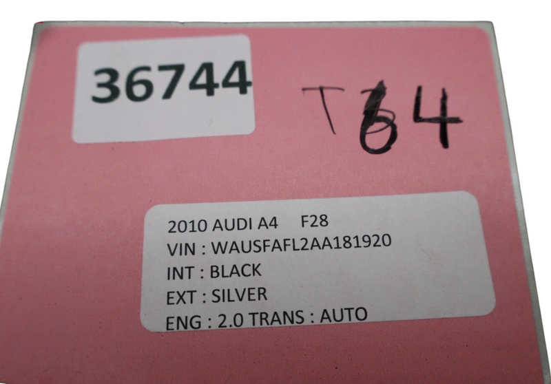 Load image into Gallery viewer, 09-12 Audi A4 Quattro Rear Right Passenger Side Storage Side Panel 8K9863990 Oem
