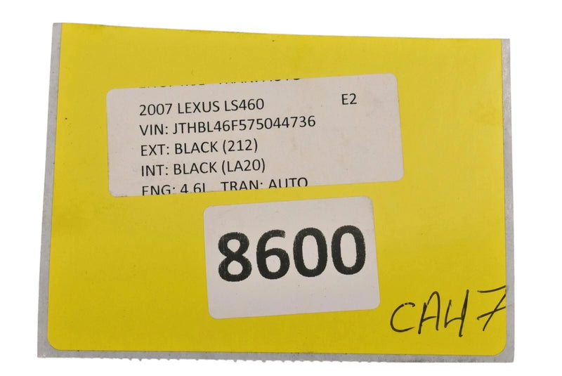Load image into Gallery viewer, 07-17 Lexus LS460 Rear Right Passenger Side Lower Suspension Control Arm Oem
