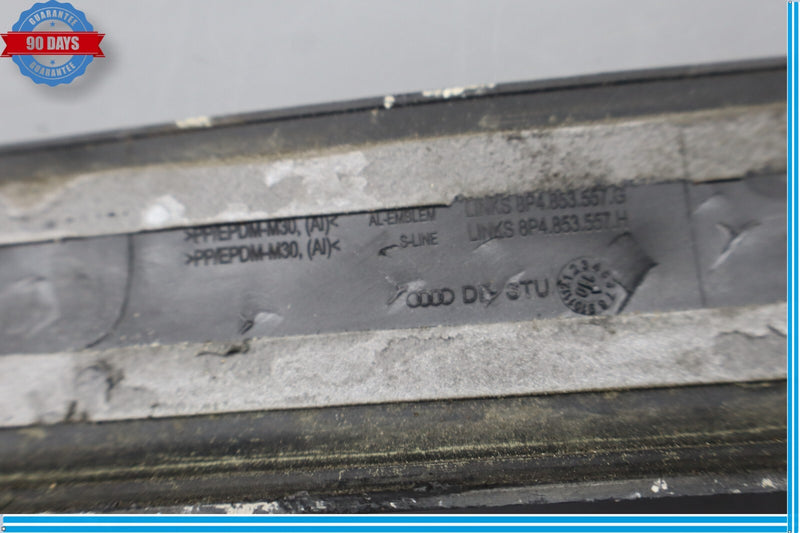 Load image into Gallery viewer, 06-13 Audi A3 A3 Quattro Rear Left Driver Side Door Sill Scuff Plate Trim Oem
