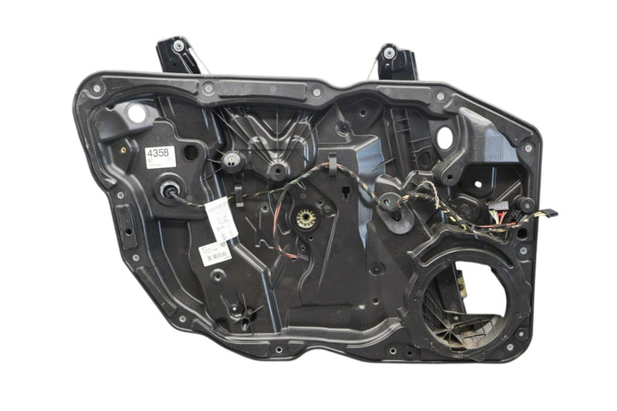 11-17 Volkswagen Touareg VW Front Left Side Door Window Regulator & Panel Oem