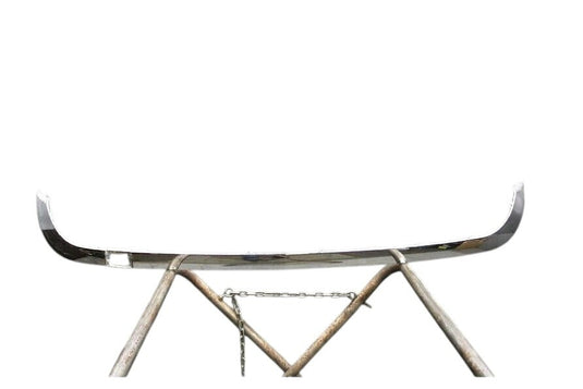 13-16 Mercedes GL450 X166 Rear Bumper Chrome Molding Bezel Panel Trim Bar Oem