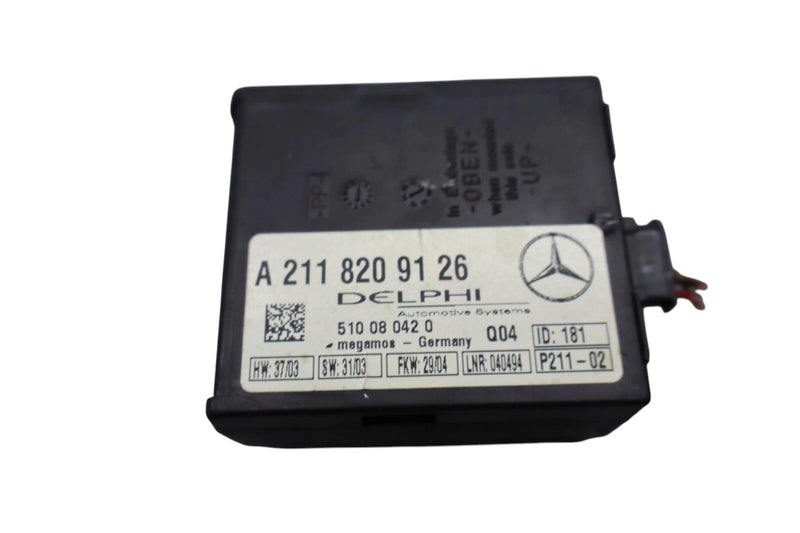 Load image into Gallery viewer, 03-12 Mercedes SL500 SL600 Anti Theft Alarm Module Unit A2118209126 Oem
