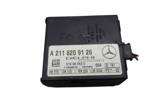 03-12 Mercedes SL500 SL600 Anti Theft Alarm Module Unit A2118209126 Oem