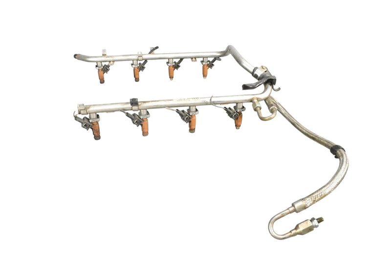 Load image into Gallery viewer, 00-06 Mercedes CL500 CL600 W215 Fuel Injection Rail W/ Injectors A1130700595 Oem
