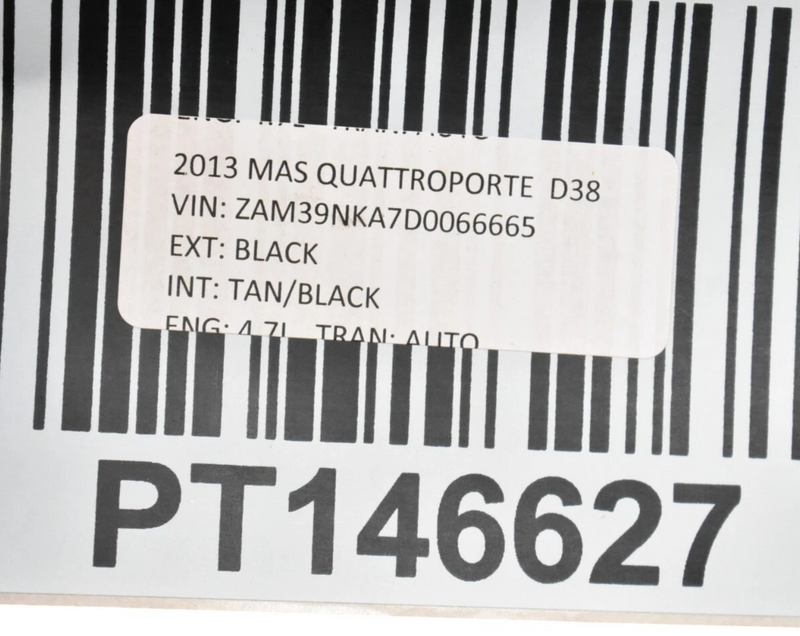 Load image into Gallery viewer, 03-13 Maserati Quattroporte Rear Trunk Floor Carpet Cover Panel 80061606 Oem
