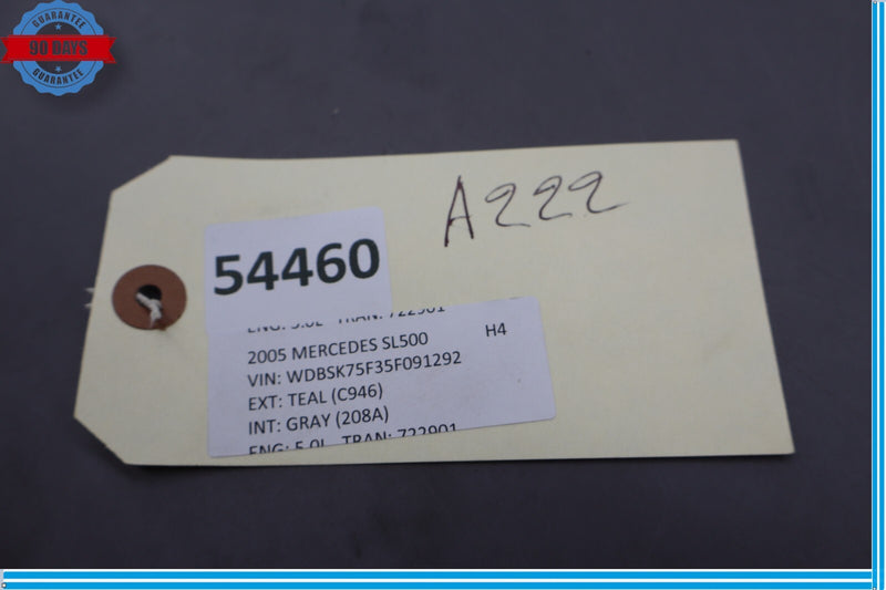Load image into Gallery viewer, 03-12 Mercedes R230 SL500 SL550 Left Side Seat Backrest Recline Switch Gray Oem
