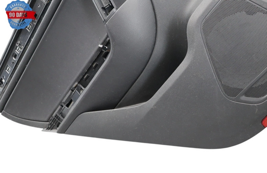 11-14 Volkswagen Touareg Rear Left Driver Side Door Panel Cover Trim Black Oem