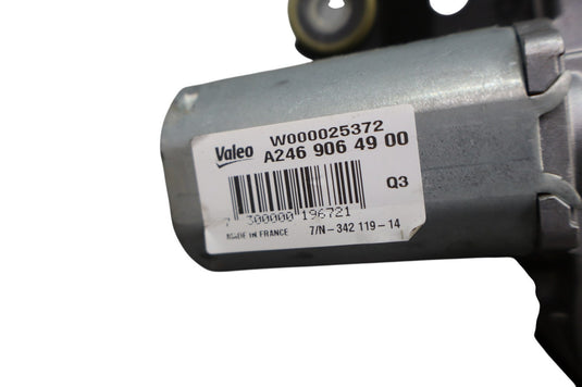 14-17 Mercedes B Electric Drive B250e W242 W246 Rear Wiper Motor 2469064900 Oem