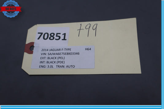 14-24 Jaguar X152 F-Type Front Left Driver Side Lower Kick Panel Trim Cover Oem
