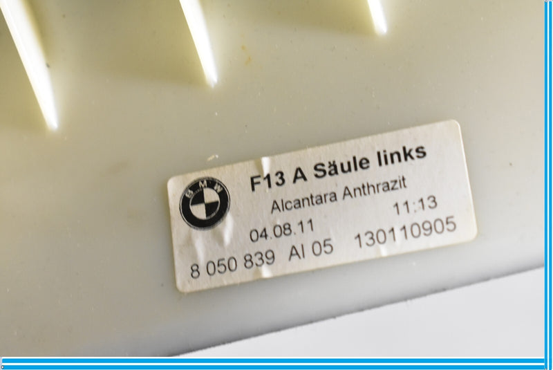 Load image into Gallery viewer, 12-18 BMW 650i 640i F12 Front Left Driver Side A Pillar Cover Trim Panel Oem
