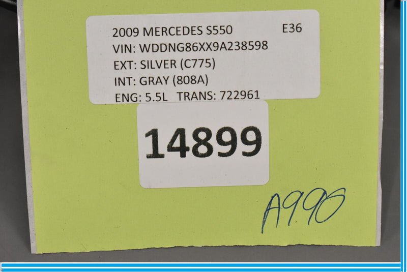 Load image into Gallery viewer, 07-13 Mercedes S550 S400 W221 Front Right Passenger Seat Control Switch Oem
