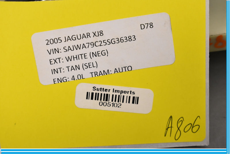 Load image into Gallery viewer, 04-09 Jaguar X350 XJ8 Front Right Passenger Side Seat Exterior Door Handle Oem
