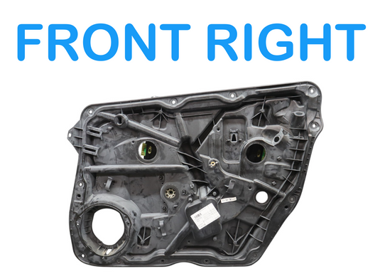 12-19 Mercedes X166 GL450 GL550 Front Right Door Window Regulator Panel Oem