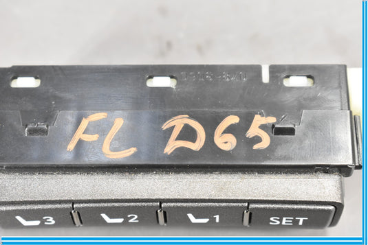 07-12 Lexus LS460 Front Left Driver Seat Power Adjustment Memory Switch Oem