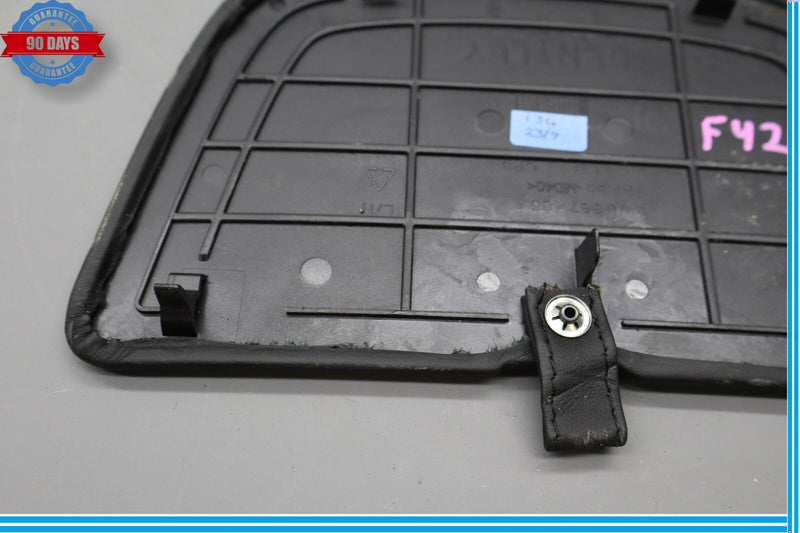 Load image into Gallery viewer, 06-12 Bentley Continental Rear Left Top Deck Child Latch Leather Cover Oem
