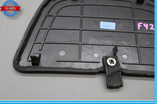 06-12 Bentley Continental Rear Left Top Deck Child Latch Leather Cover Oem