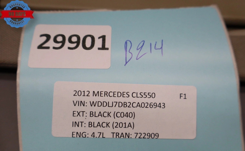 Load image into Gallery viewer, 12-14 Mercedes CLS550 CLS63 W218 Front Left Side Sun Visor Shade w/ Mirrior Oem
